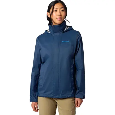 Marmot Women's Precip Evo Jacket Nightfall Navy