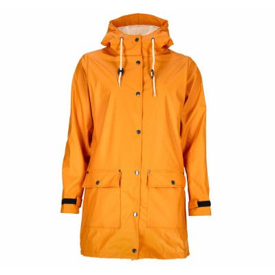 Mia Rain Coat, Orange Sun, 48,  Regnjackor