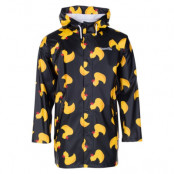Monsoon Rain Coat, Black Yellow Duck, 2xl, Regnjackor