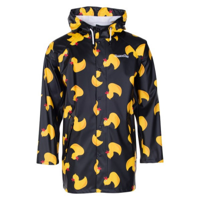 Monsoon Rain Coat, Black Yellow Duck, L,  Jackor