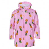 Monsoon Rain Coat, Pink Pineapple, M,  Höstjackor