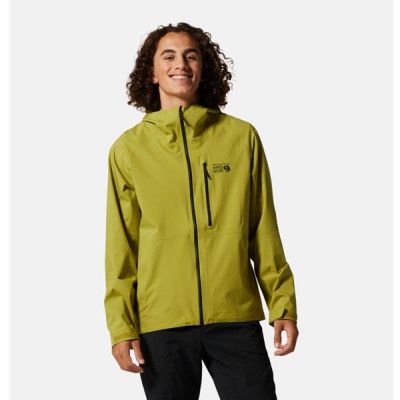 Mountain Hardwear Mens Stretch OzonicT Jacket Moon Moss