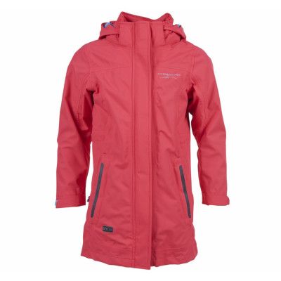 Musö Raincoat Jr, Coral, 140,  Swedemount Jackor