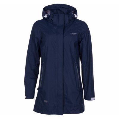 Musö Raincoat W, Dk Navy, 36,  Regnjackor