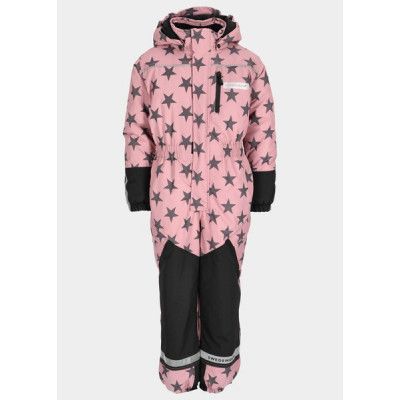 Narvik Overall 2.0 Jr, Dusty Rose Star, 120,  Vinteroveraller