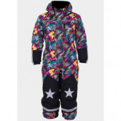 Narvik Overall Jr, Black Aop, 110, Regnjackor