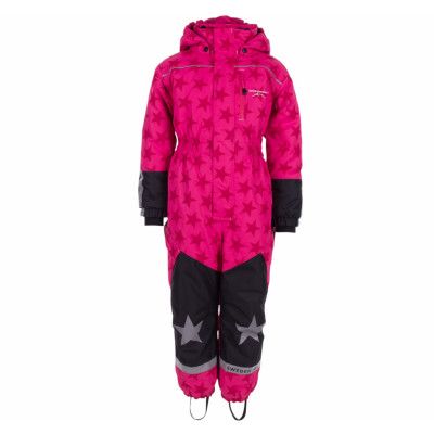 Narvik Overall Jr, Pink Star, 130,  Regnjackor