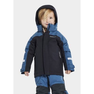 Neptun Kids Jkt, Navy, 120,  Fodrade Regnkläder