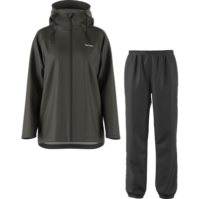 Tretorn Unisex Packable Rainset Forest Green