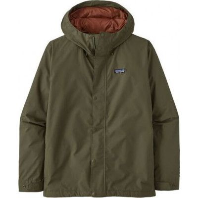 Patagonia Men's Jackson Glacier Rain Jacket Basin Green