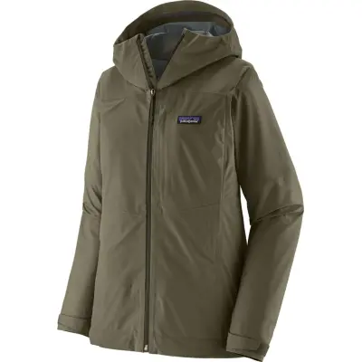 Patagonia Women's Boulder Fork Rain Jacket Basin Green