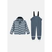 Pu-Set Fodrat Jr, Navy/Blue, 104, Regnjackor