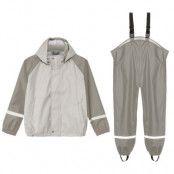 Ofodrat Regnställ Jr, Beige, 116,  Regnjackor