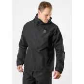 Rain Shell Jacket, Black, L,  Vårjackor
