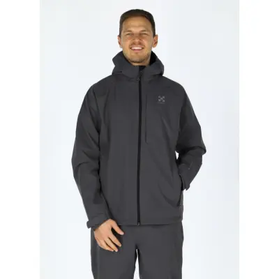 Rain Shell Jacket, Charcoal, L,  Vårjackor