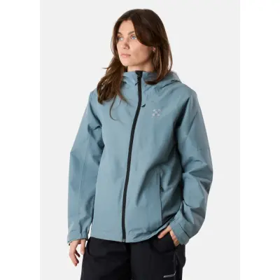 Rain Shell Jacket W, Seaweed Green, 42,  Vårjackor