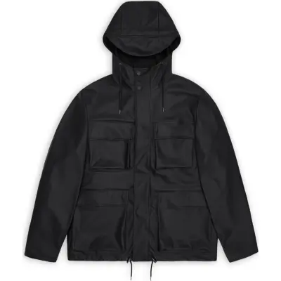 Rains Pocket Jacket W3 Black
