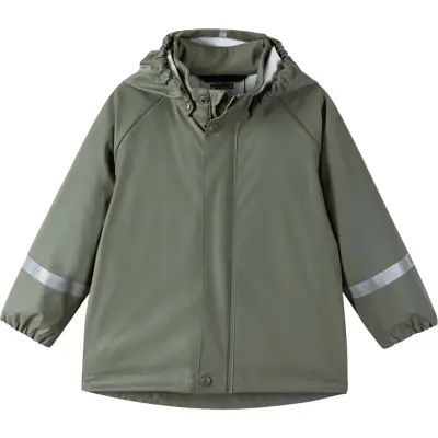 Reima Kids' Raincoat Lampi Greyish Green 8920