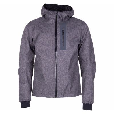 Ride Rain Jkt M, Dk Grey Melange, M,  Craft