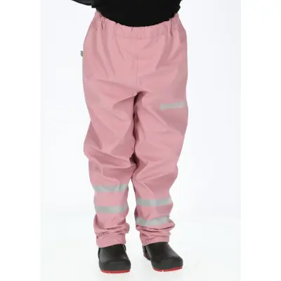 Rusk Pu Fleece Pants Jr, Dusty Rose, 100,  Fodrade Regnkläder