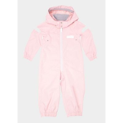 Skaloverall Jr, Dusty Pink, 98,  Regnoveraller