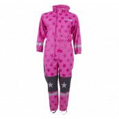 Skur Rainoverall, Pink/Dk Pink, 100, Regnkläder