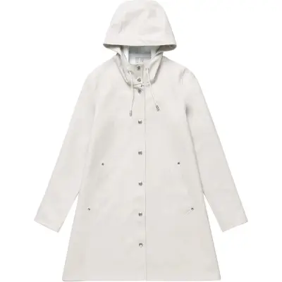 Stutterheim Women's Mosebacke Raincoat Light Sand