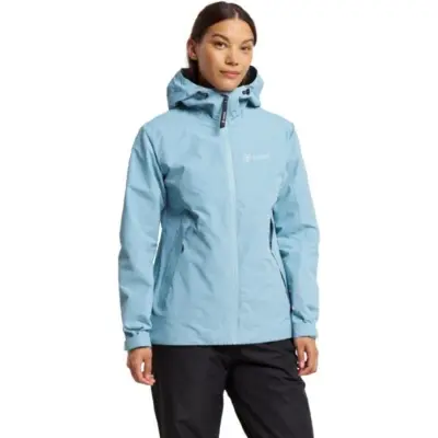 Tenson W's Winga Rain Jacket Stone Blue