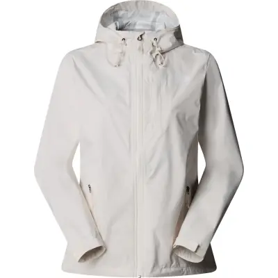 The North Face Women's Alta Vista Rain Jacket White Dune