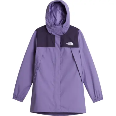 The North Face Women's Antora Rain Parka Grounded Plum/Endless Dusk