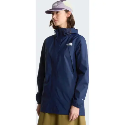The North Face Women's Antora Rain Parka Summit Navy