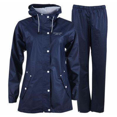 Tjärnö Rain Set W, Navy, 38,  Set Regnjackor + Byxor