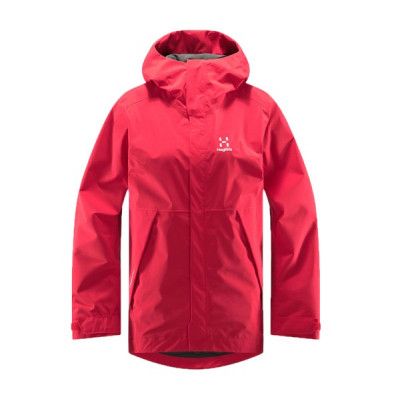 Tjärn Jacket Women, Scarlet Red, M,  Regnjackor
