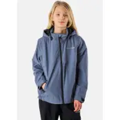 Tjörn Rain Jacket Jr, Steel Blue, 120,  Regnjackor