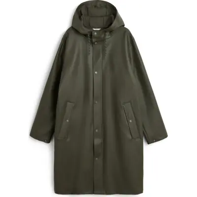 Tretorn Men's Wings Long Rain Jacket Beluga