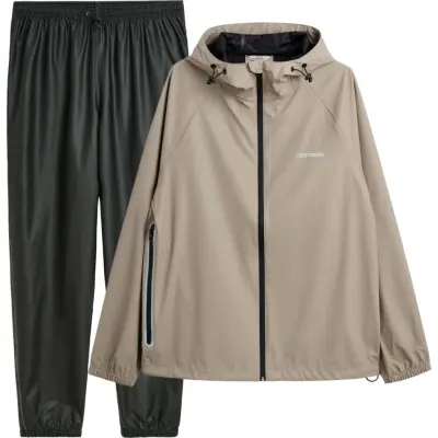 Tretorn Unisex Packable Rainbreaker Set Mule