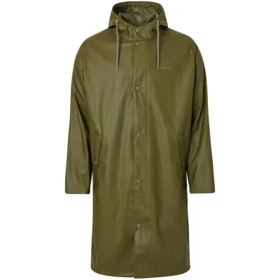 Tretorn Wings Long Rain Jacket Olive Night