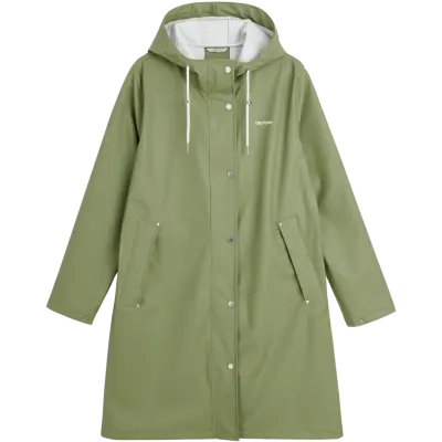 Tretorn W's Wings A-Shape Rain Coat Oil Green