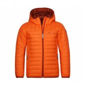 TROLLKIDS Eikefjord Jacket Kids Bright Orange/Red Brown