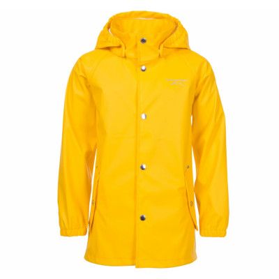 Väderöarna Coat Jr, Yellow, 160,  Regnkläder
