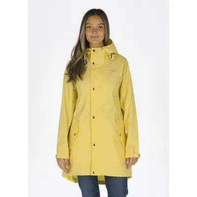 Väderöarna Coat W, Lemon, 34,  Regnjackor
