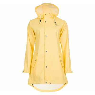 Väderöarna Coat W, Lemon, 40,  Regnjackor