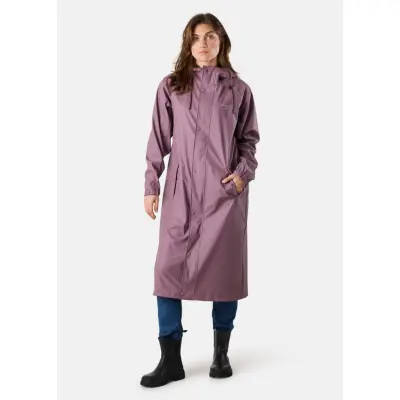 Väderöarna Long Coat W, Dk. Mauve, 44,  Vårjackor
