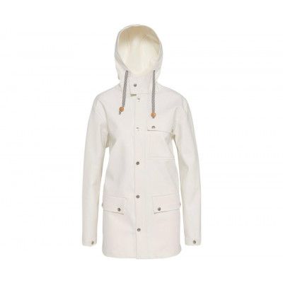 Varg Göteborg Rainjacket Chalk White