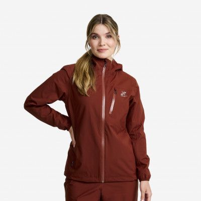 Vector 2L Jacket - Dam - Fired Brick, Storlek:2XL - Skaljacka&Vindjacka