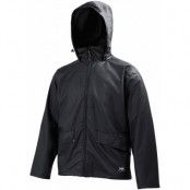 Voss rain jacket Musta L