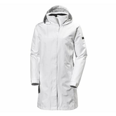 W Aden Long Jacket, White, Xxxxl,  Jackor