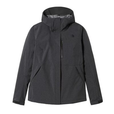 W Dryzzle Fl Jkt, Tnfdarkgreyhthr, S,  Vårjackor