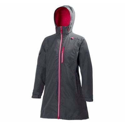 W Long Belfast Jacket, Charcoal, Xxxxl,  Jackor