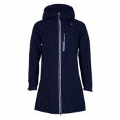 W Long Belfast Jacket, Evening Blue, Xxl,  Jackor